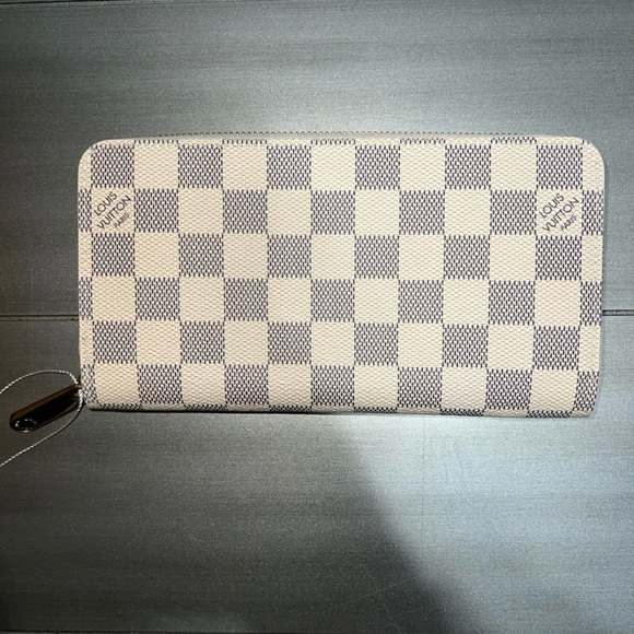 Louis Vuitton Damier Azur Zippy Wallet | Box + Dustbag | COA - Picture 3 of 10